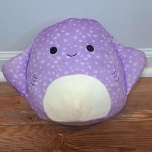 Squishmallows Other - Aziza the Stingray Squishmallows Purple White Stuffy Stuffed Animal Kids Ocean